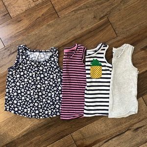 Old Navy toddler tank top bundle